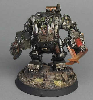 Ork Nob in Mega Armour