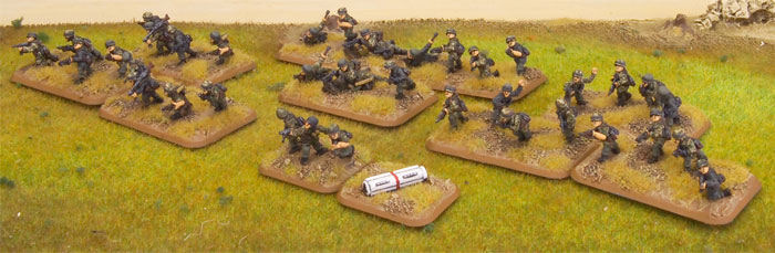 German Fallschirmjager Platoon - Flamethrower