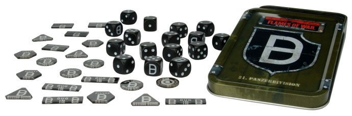 German 21. Panzerdivision Gaming Set