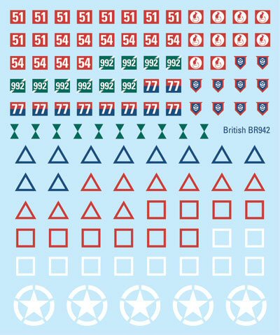 British Tank Decals (nw europe)