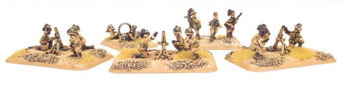 Italian Bersaglieri Mortar Platoon