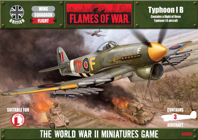 British Typhoon Flight