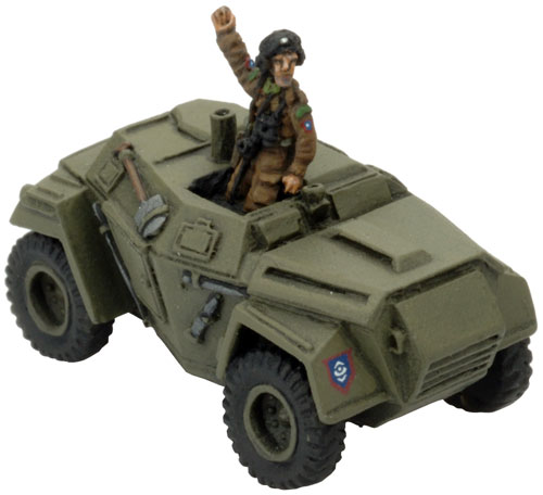 British Colonel Vandeleur and Forward Observer