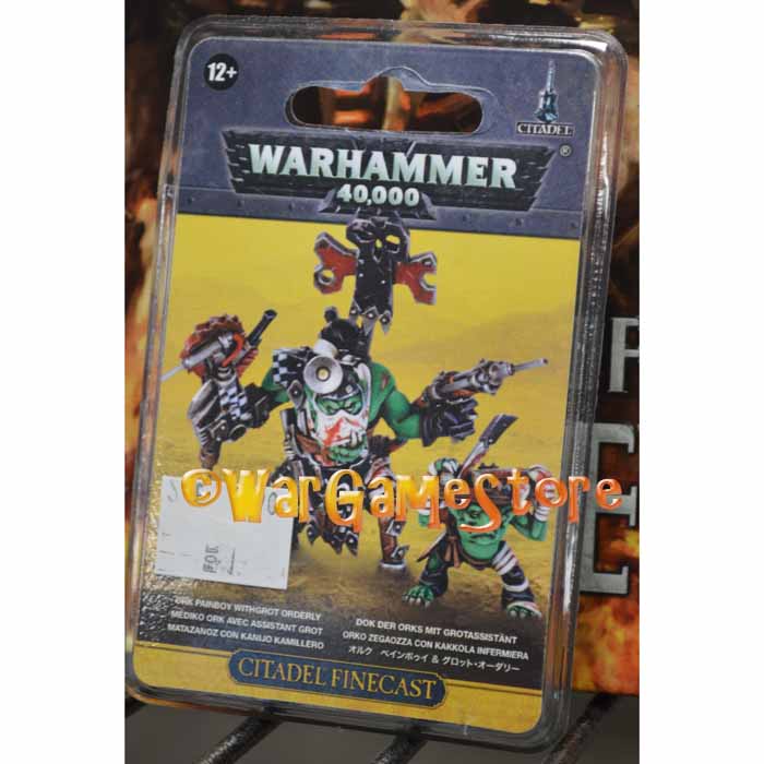 Ork Painboy with Grot Orderly