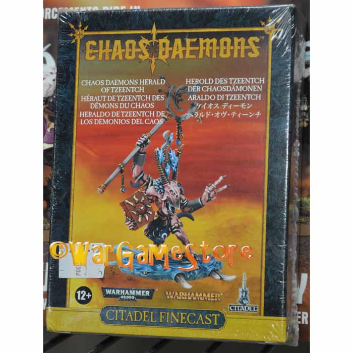 Daemons of Chaos Herald of Tzeentch on Disc