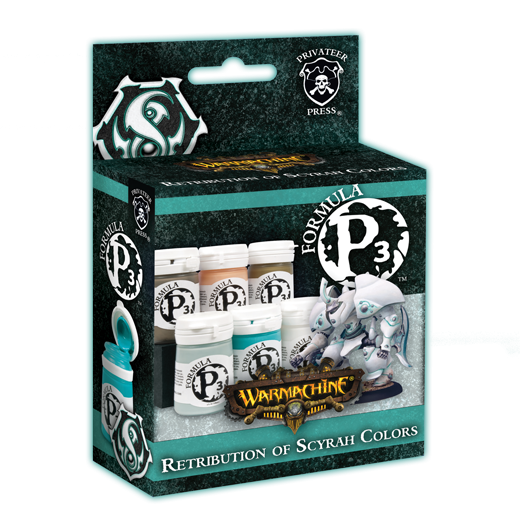 Warmachine Formula P3 Retribution of Scyrah Colours Paint Set