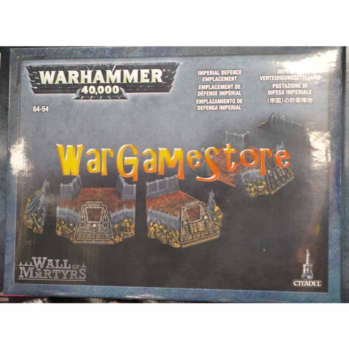 Warhammer 40,00 Wall of Martyrs - Imperial Defence Emplacement