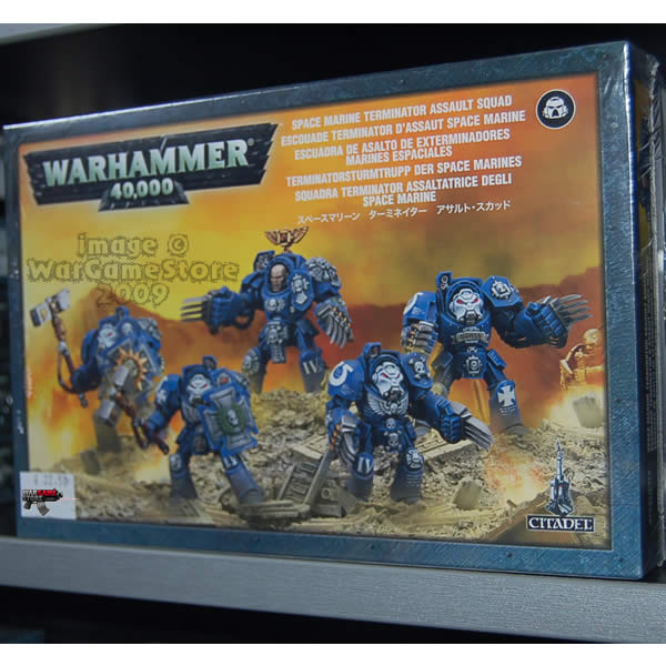Space Marine Terminator Assault Squad