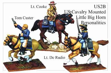 Second US Cavalry Mounted Characters