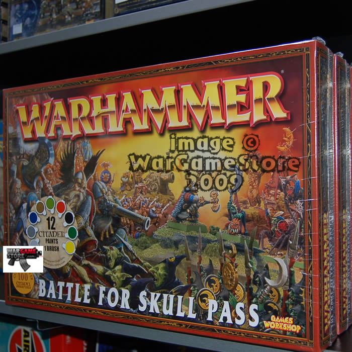 The Battle For Skull Pass Warhammer Fantasy Battle Hobby Set
