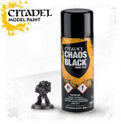 Games Workshop Chaos Black Primer Spray Can