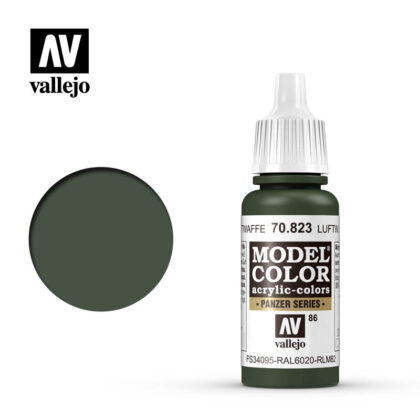 AV Vallejo Model Color 17ml - Luftwaffe Cam Green
