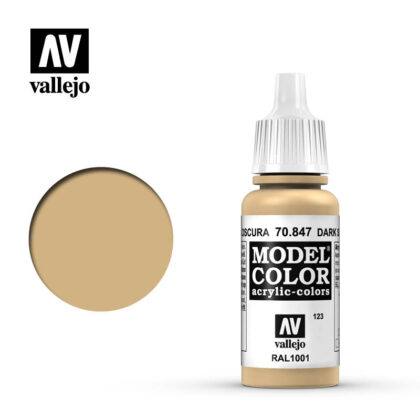 AV Vallejo Model Color 17ml - Dark Sand