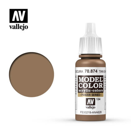 AV Vallejo Model Color 17ml - US Tan Earth