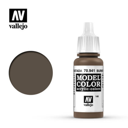 AV Vallejo Model Color 17ml - Burnt Umber