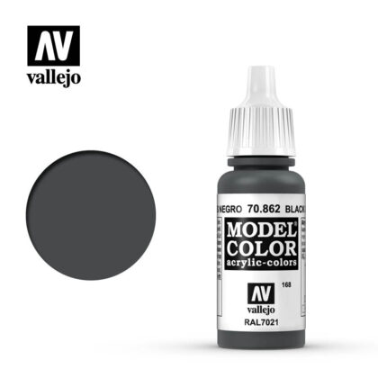 AV Vallejo Model Color 17ml - Black Grey