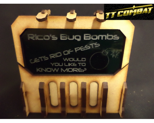 SIGN I (RICO'S BUG BOMBS)