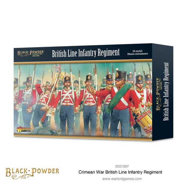 Black Powder Crimean War British Line Infantry Regiment