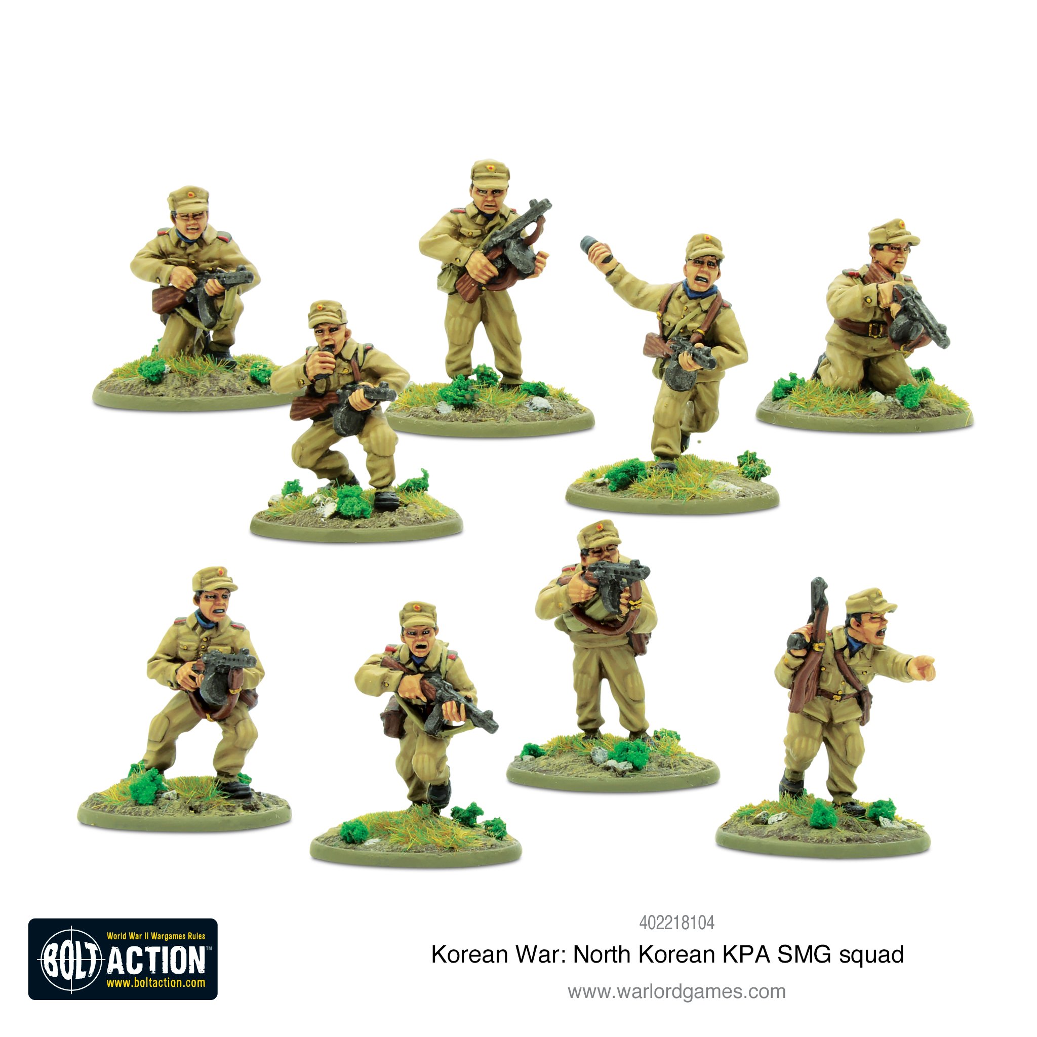 Bolt Action: North Korean SMG Squad