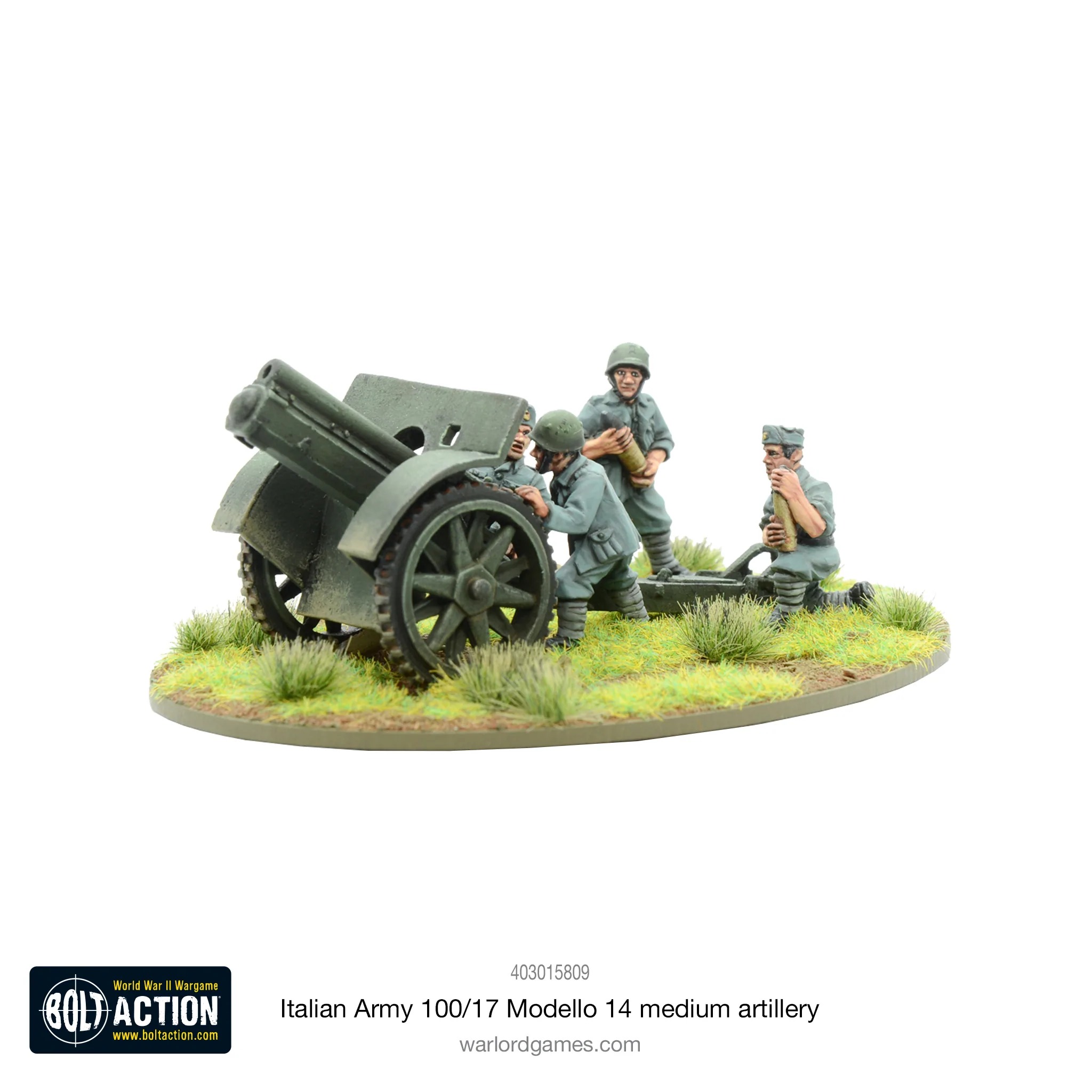 Italian Army 100-17 Modello 14 medium artillery