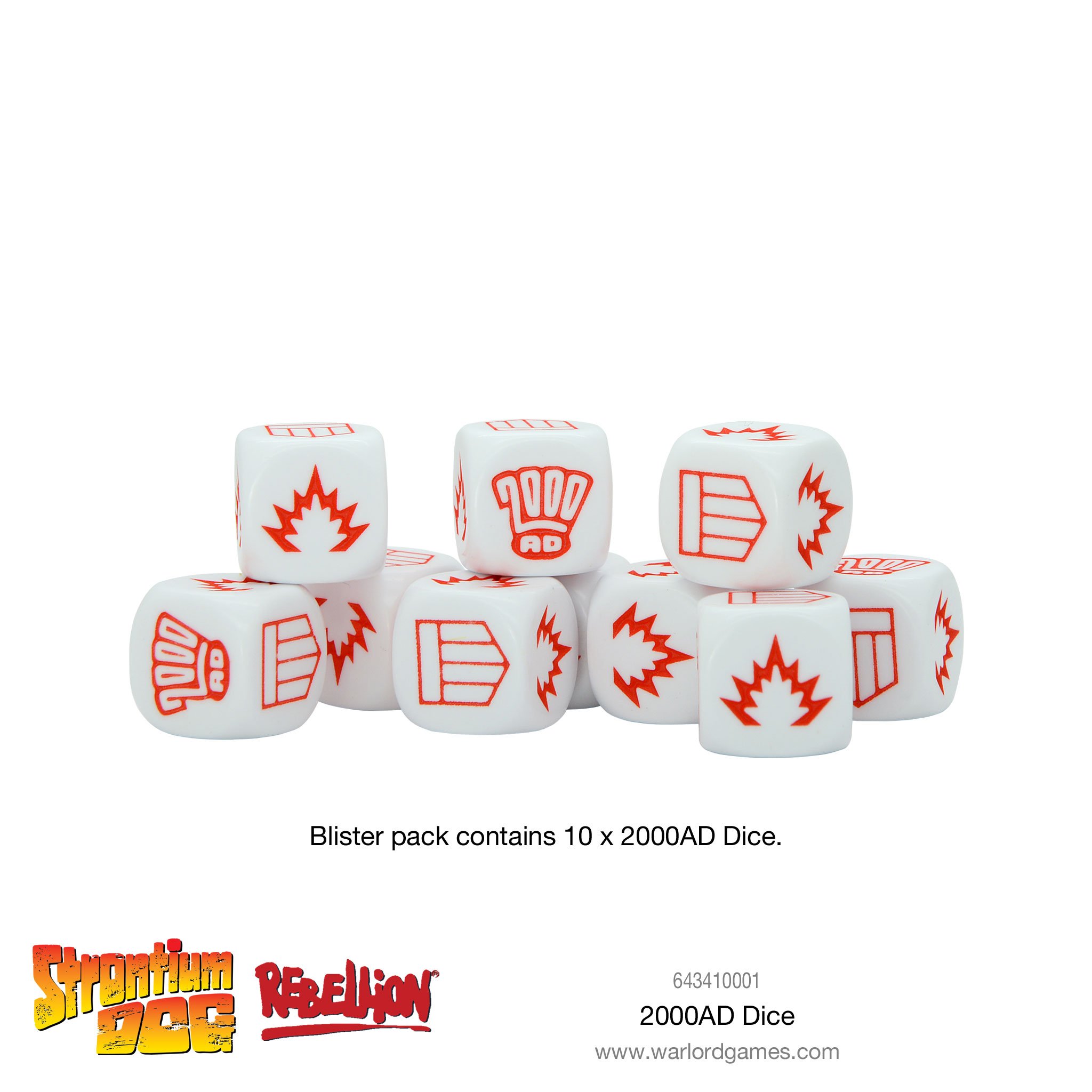 Judge Dredd - 2000 AD Dice