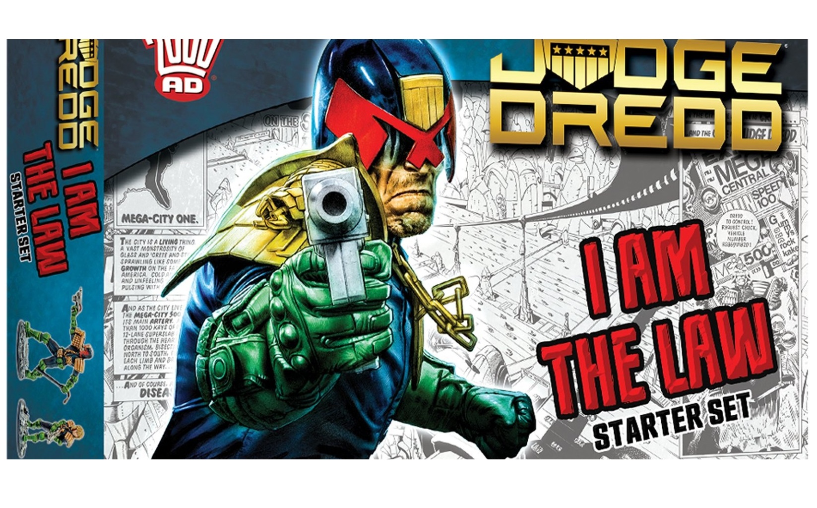 Set Dredd Judge Dredd - I Am The Law Starter Set - WarGameStore