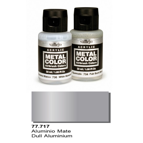 Vallejo Metal Color - Dull Aluminium (32ml)