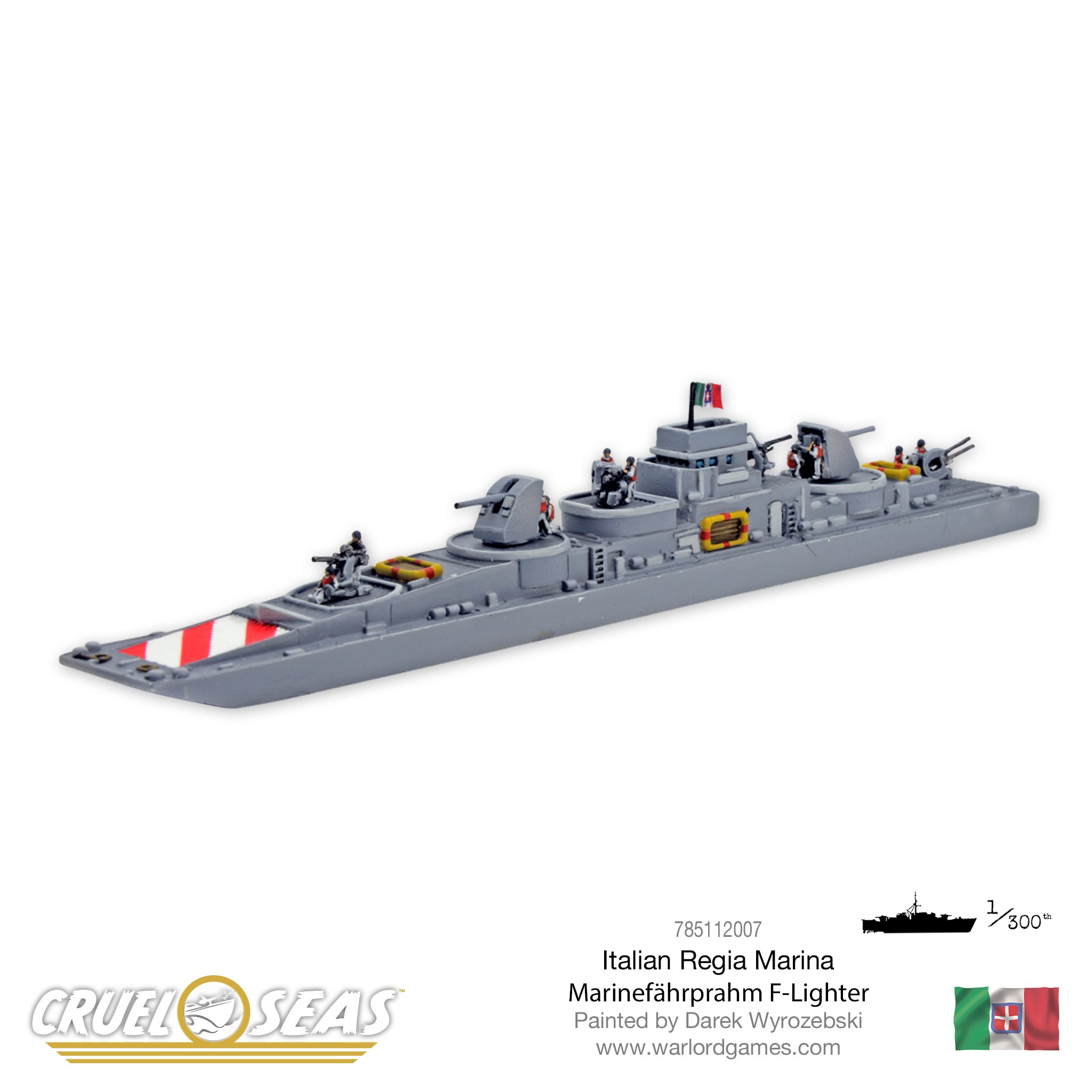 Cruel Seas Marinefahprahm F-lighter