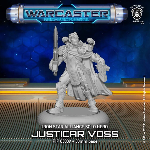 Iron Star Alliance - Hero Solo Justicar Voss