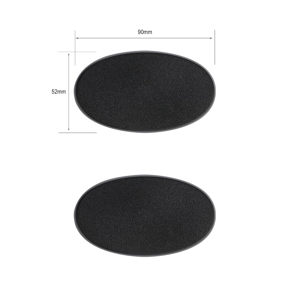 Citadel 90x52mm Oval bases