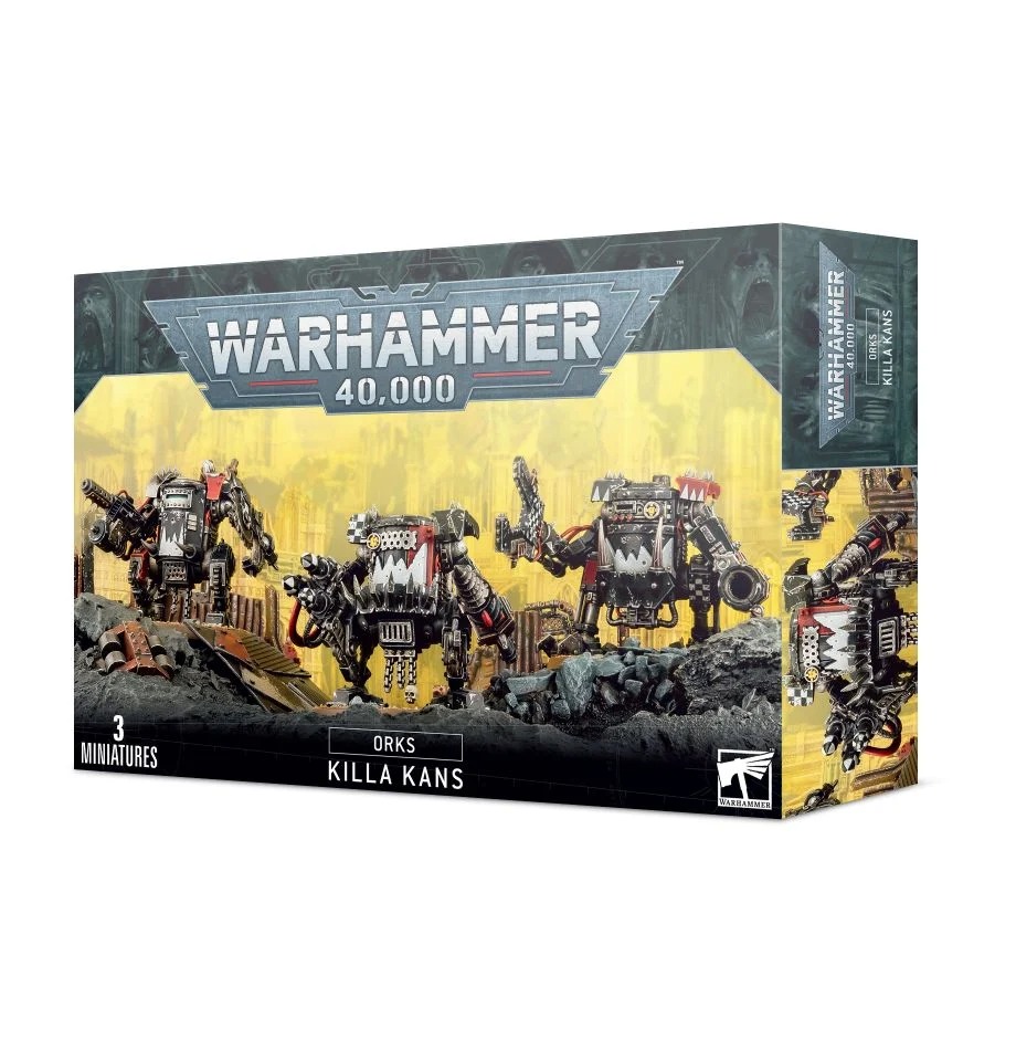 Ork Killa Kans Box Set (3 Plastic Figures)