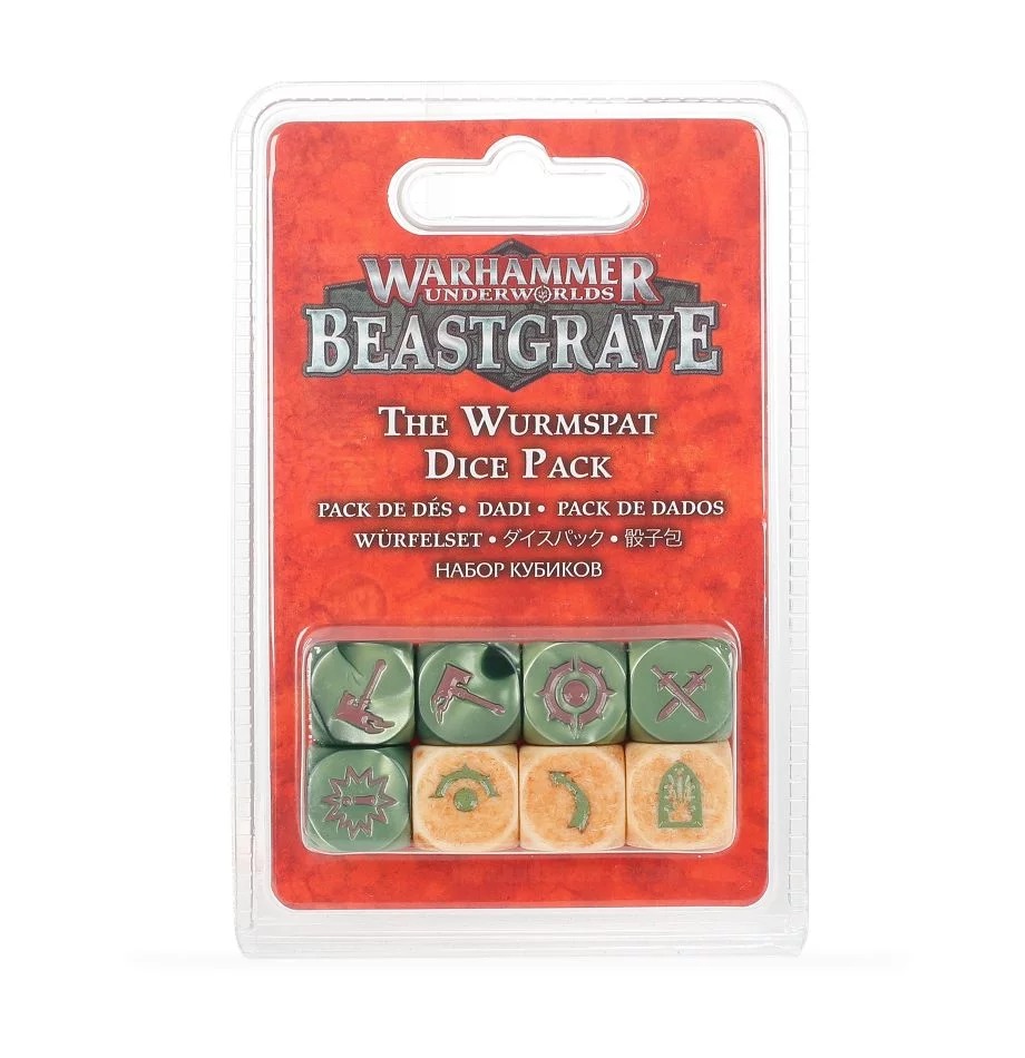 Warhammer Underworlds: The Wurmspat Dice Set