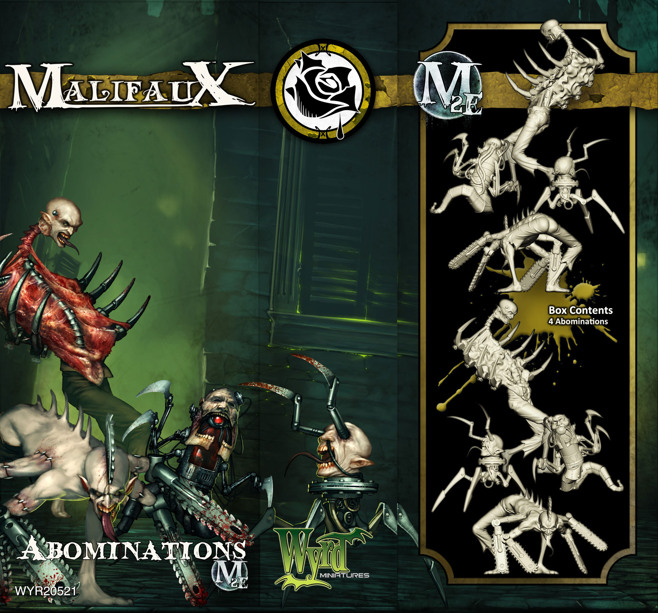 Abominations Outcasts Malifaux