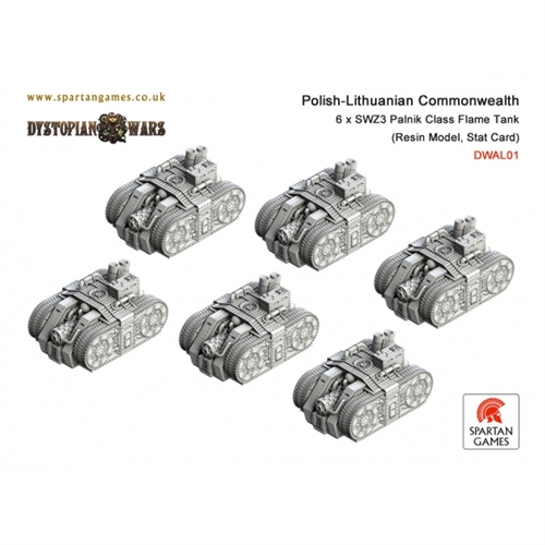 Polish-Lithuanian Commonwealth SWZ3 Palnik Class Flame Tank