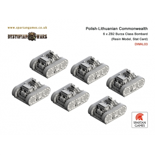 Polish-Lithuanian Commonwealth ZB2 Burza Class Bombard