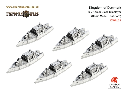 Kingdom of Denmark Korsor Class Minelayer