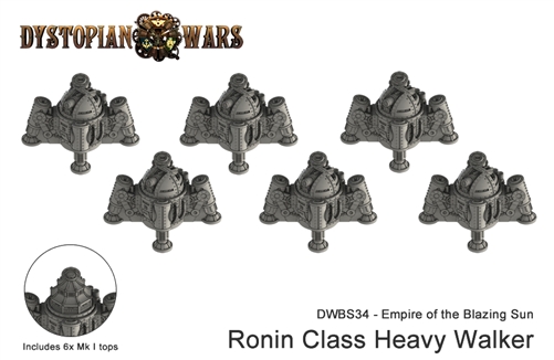 Dystopian Wars Empire of the Blazing Sun Ronin Class Heavy Walker