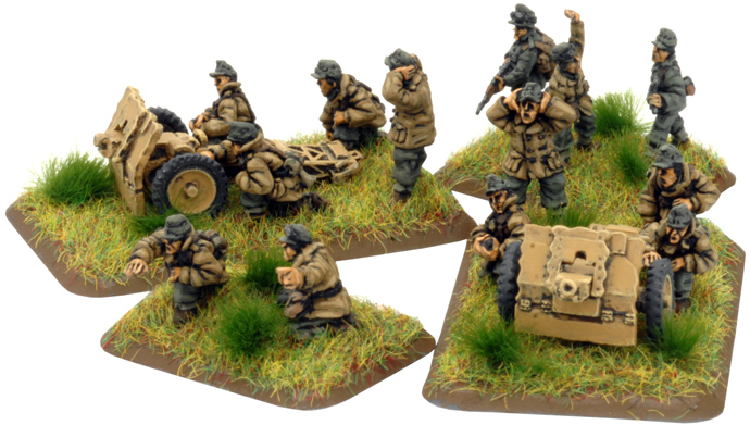 German Gebirgsjager 7.5cm leIG 18 Infantry Gun