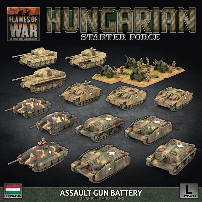 Assault Gun Battery (Plastic) (HUAB01)