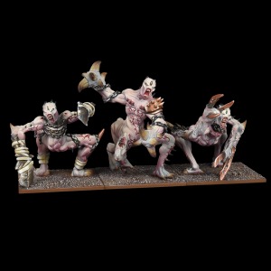 Kings of War: Abyssal Dwarf Grotesques Regiment