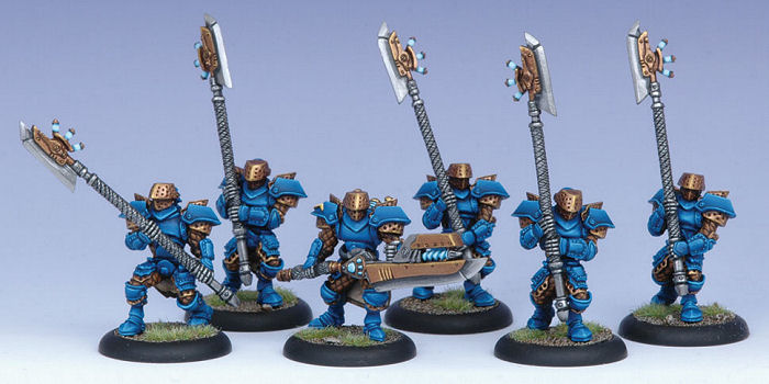 Warmachine Cygnar Stormguard Unit - WarGameStore