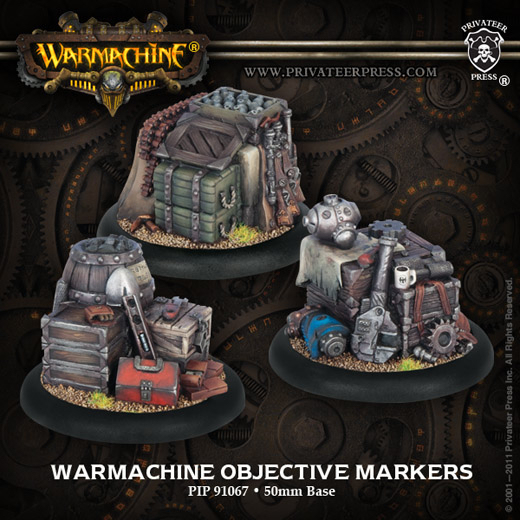 Warmachine Objective Markers - WarGameStore