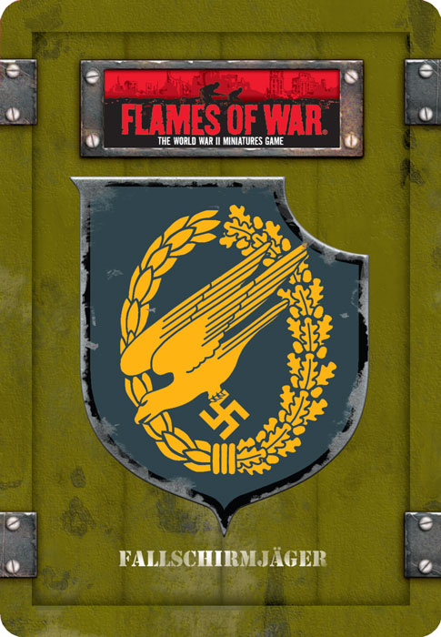 German Fallschirmjager Gaming Set