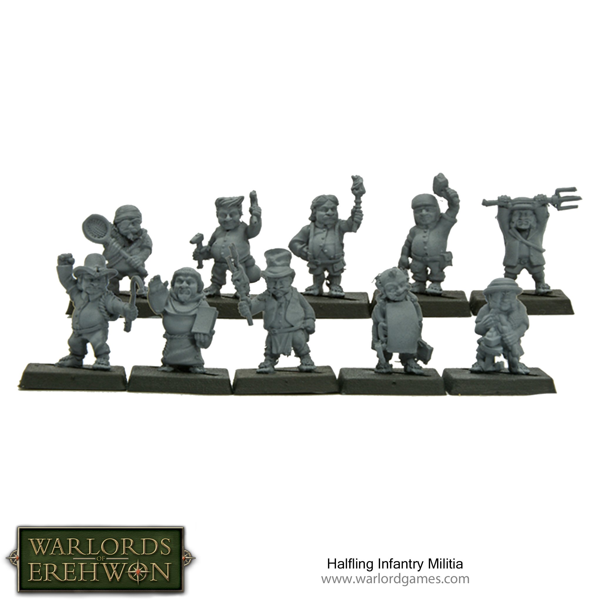 Warlords of Erehwon Halfling Militia