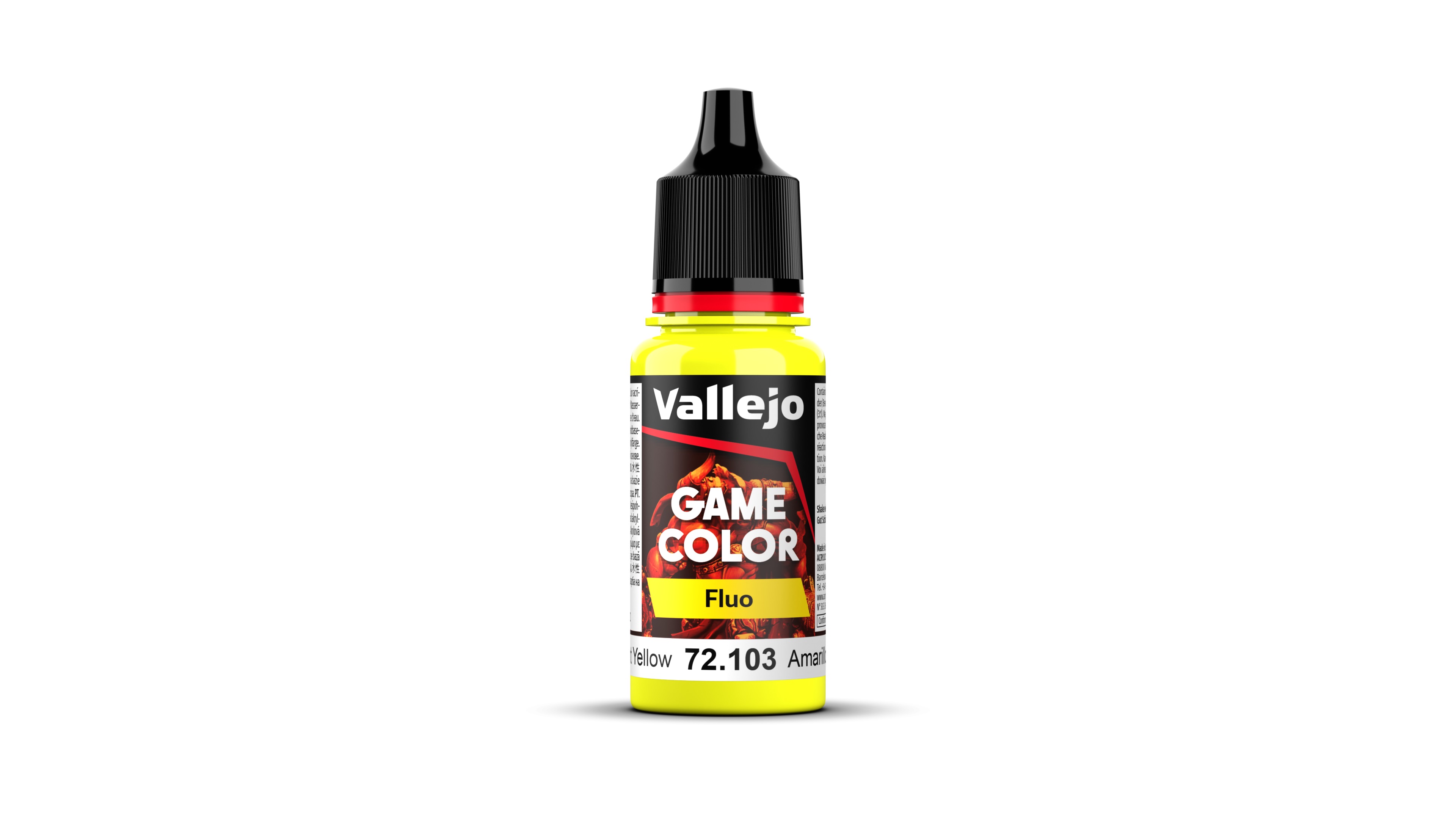 AV Vallejo Game Color 18ml - Fluo Yellow