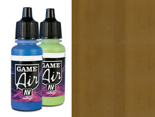 Leather Brown Vallejo Game Air (17ml)