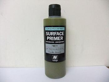 Vallejo Acrylic Primer Earth Green (early) 200ml