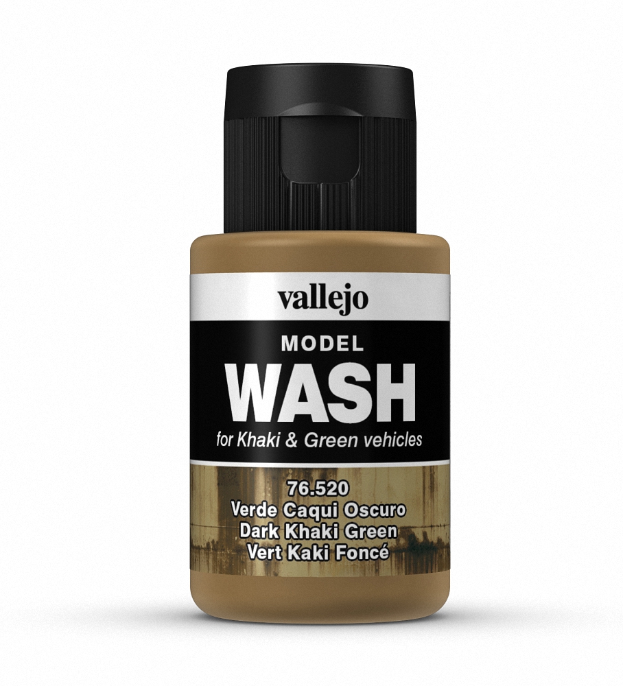 Vallejo Model Wash 35ml - Dark Khaki Green Wash
