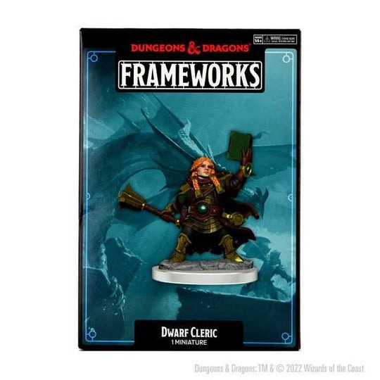 D&D Frameworks: Dwarf Cleric (Female)