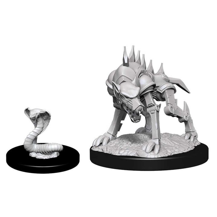 D&amp;D Nolzur's Marvelous Miniatures: Iron Cobra &amp; Iron Defender - WarGameStore